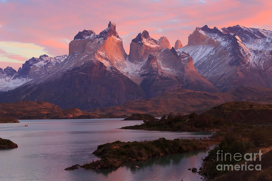Torres del Paine National Park in Patagonia Chile #3 Photograph by Louise Heusinkveld