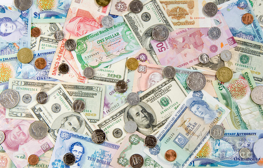 Travel Money - World Economy #3 Photograph by Anthony Totah