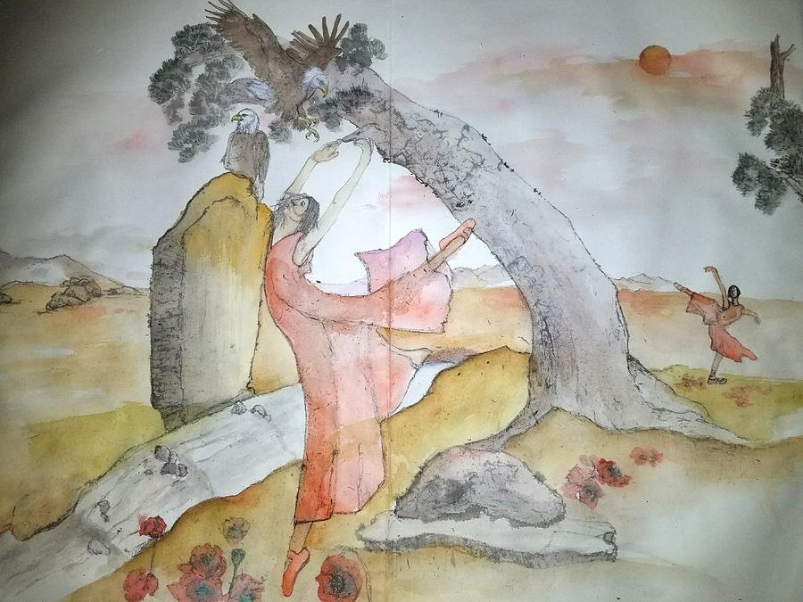 Trees Trees Trees Again Album #3 Painting by Debbi Saccomanno Chan
