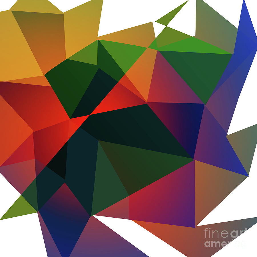 Background Digital Art - Triangle Abstract Color by Atiketta Sangasaeng Background Digital Art - Triangle Abstract Color by Atiketta Sangasaeng