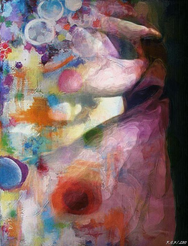 Abstract Paintings Painting - Tunisia by Francis Simon Abstract Paintings Painting - Tunisia by Francis Simon