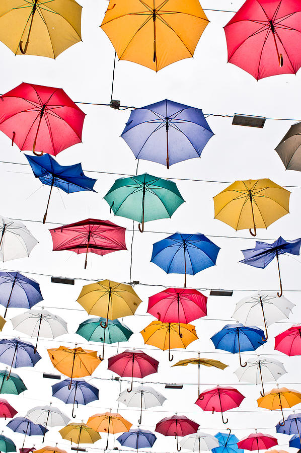 Turkey Photograph - Umbrellas #3 by Tom Gowanlock
