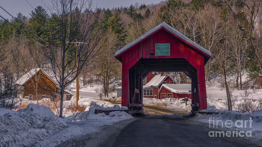 Upper Cox Brook Covered Bridge #4 Photograph by Scenic Vermont Photography