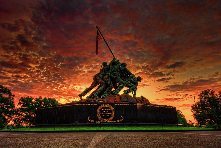United States Marine Corps War Memorial Arlington Va