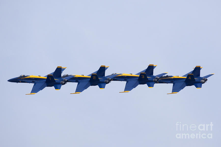 US NAVY Blue Angels #3 Photograph by Anthony Totah