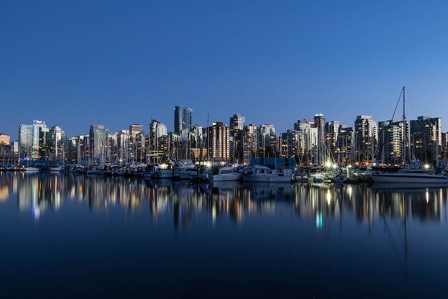 Vancouver Skyline Photograph by Brigitte Mueller - Fine Art America