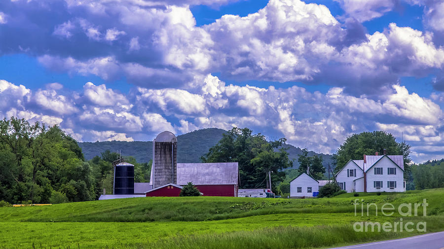 Vermont Dairy Farm Photograph by Scenic Vermont Photography