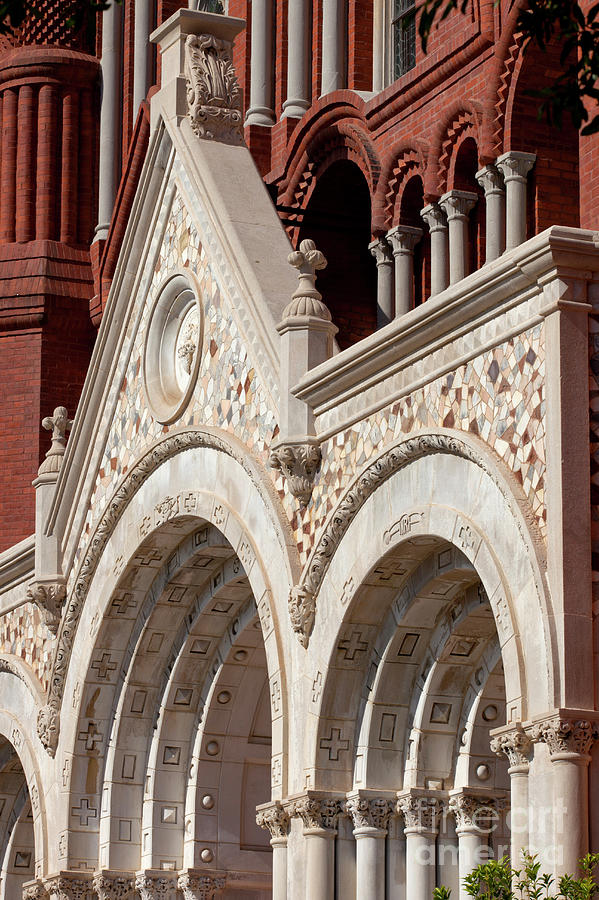 Victorian Romanesque Architecture #3 Photograph by Anthony Totah