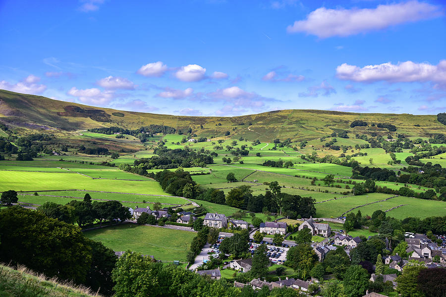 View of English countryside Photograph by Robert Chlopas - Fine Art America