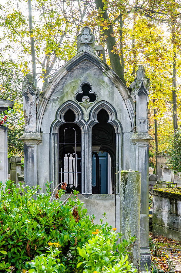 View of Pere Lachaise Cemetery #3 Photograph by Alain De Maximy