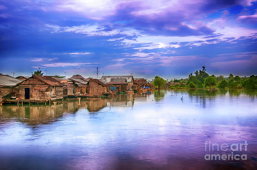 Tree Photograph - Village #3 by Charuhas Images
