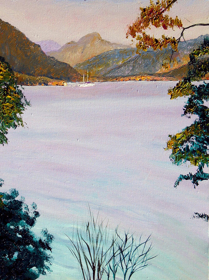 Virgin Island Bay #3 Painting by Stan Hamilton