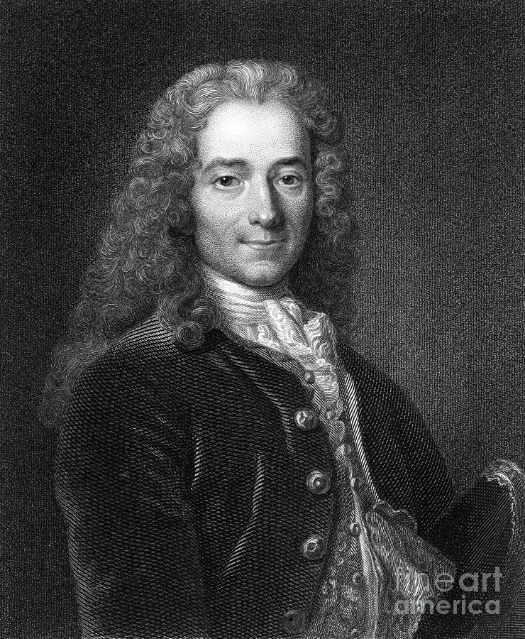 Voltaire, French Author #3 Photograph by Middle Temple Library