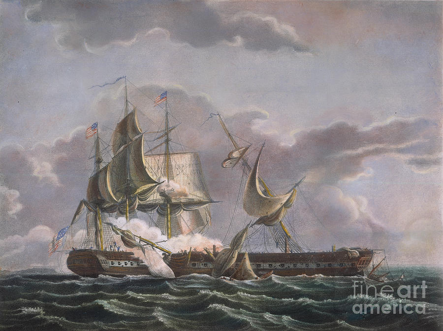 War Of 1812 - Naval Battle #11 Photograph by Granger