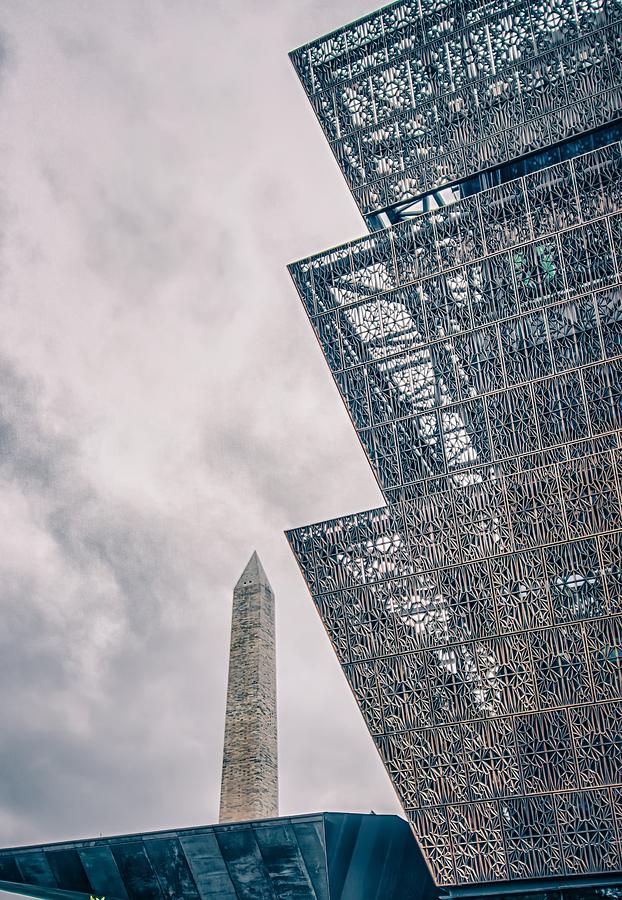 Washington Monument Towers Above Washington Dc Near Smithsonian  #3 Photograph by Alex Grichenko