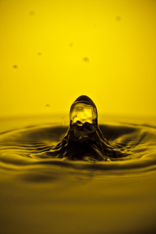 Water Photograph - Water Droplet Jet #3 by Dustin K Ryan