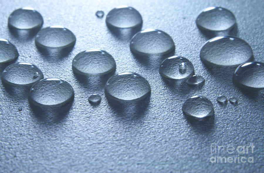 Abstract Photograph - Water drops #3 by Blink Images