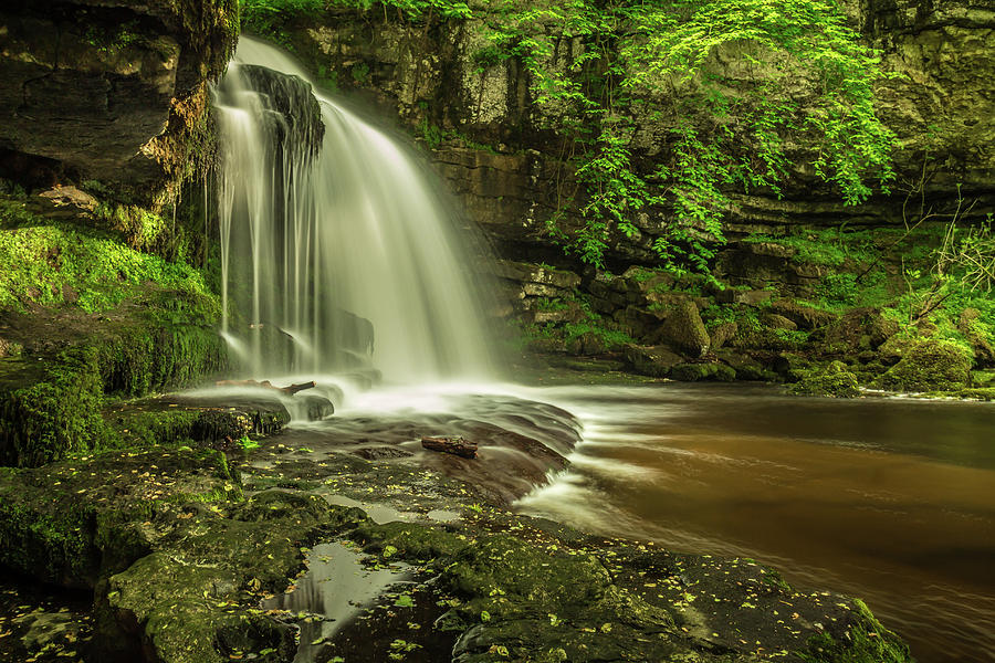 Waterfall Photograph By Kevin Snelling 