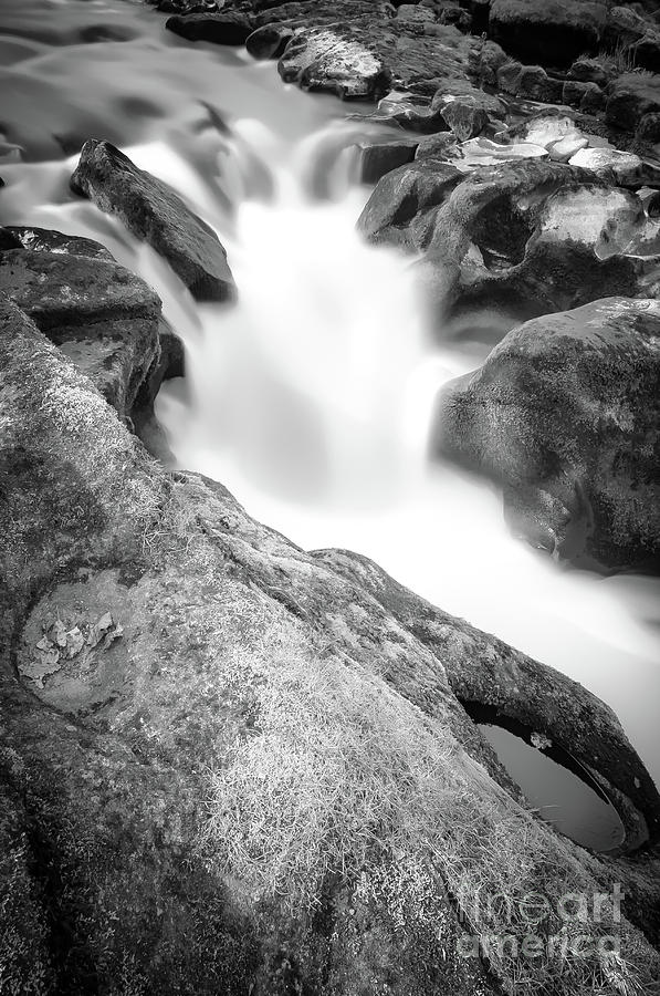 Waterfall on The River Wharfe #3 Photograph by Mariusz Talarek