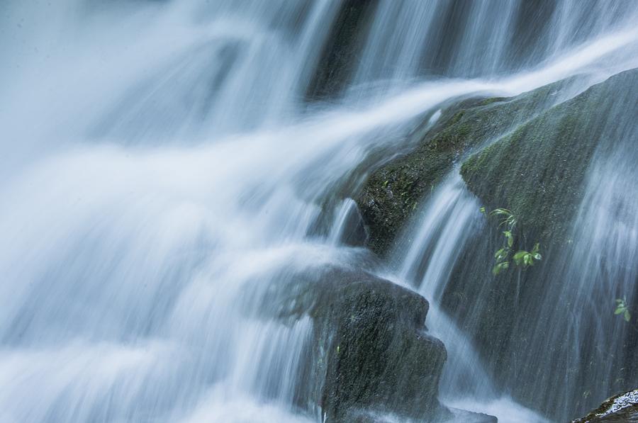Waterfall scenery #3 Photograph by Carl Ning