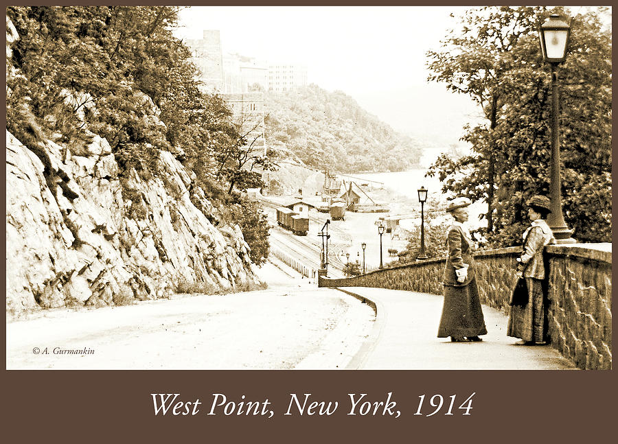 West Point, New York, 1914, Vintage Photograph #3 Photograph by A Macarthur Gurmankin