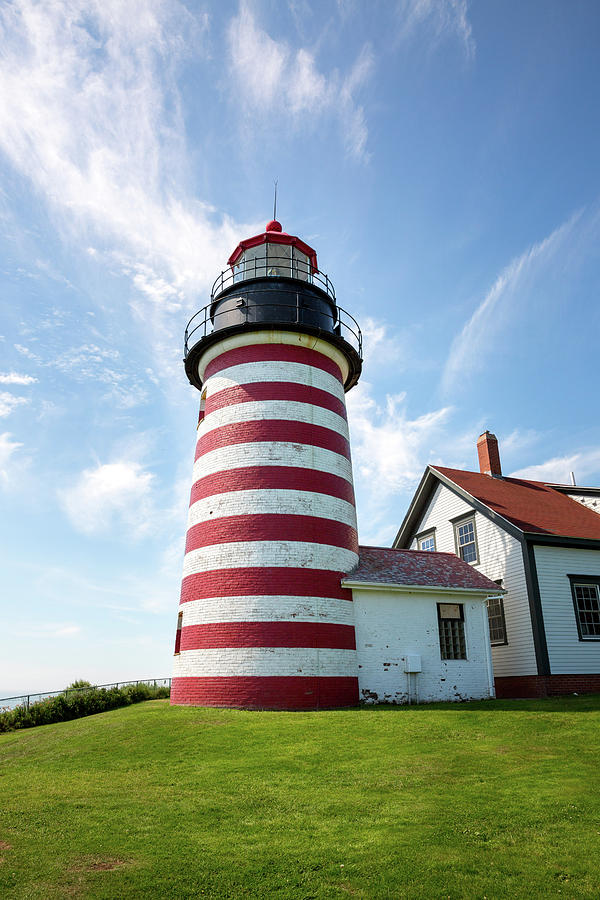 West Quoddy Head Light #3 Photograph by Robert Clifford