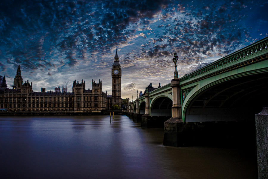 Westminster Photograph - Westminster Bridge #3 by Martin Newman