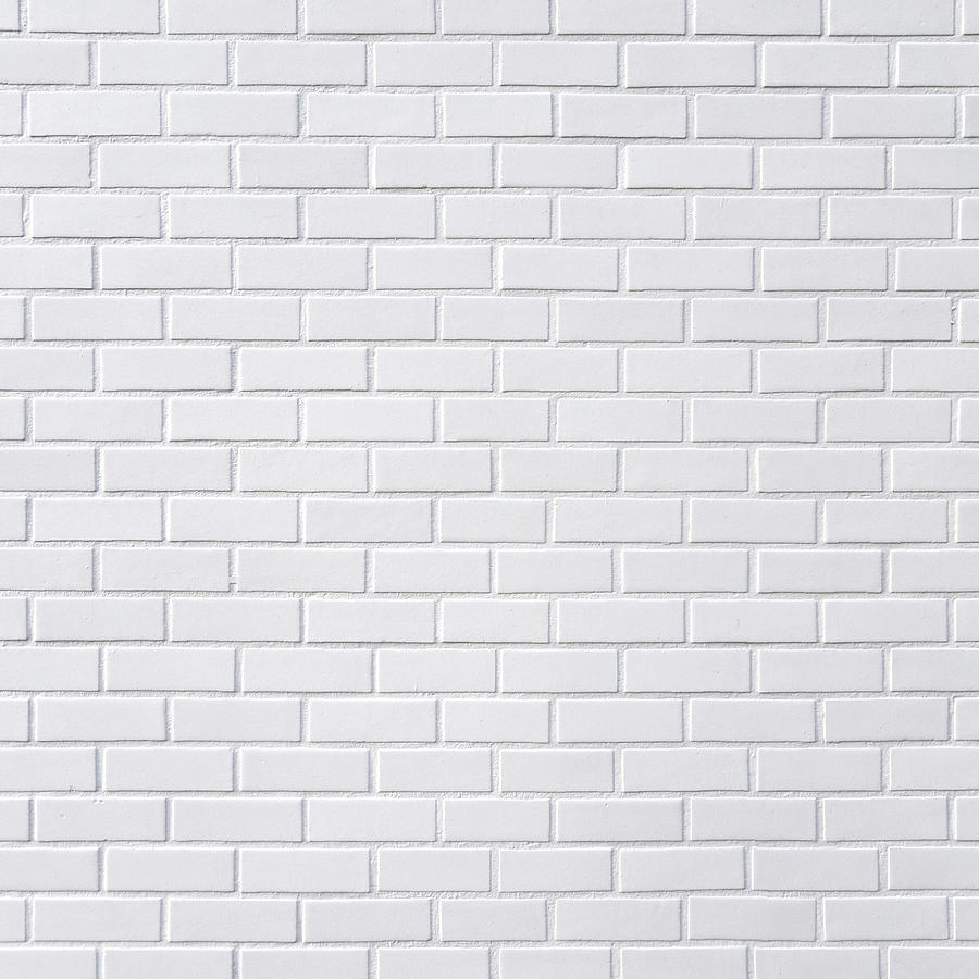 White brick wall #3 Photograph by Dutourdumonde Photography