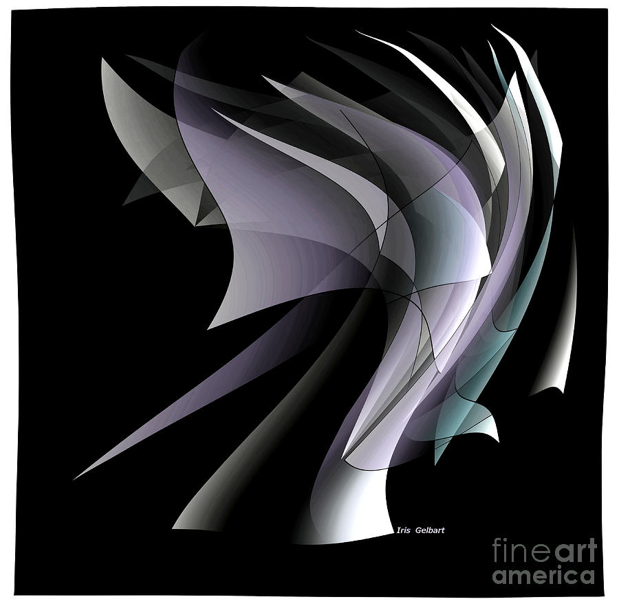 Wind #3 Digital Art by Iris Gelbart