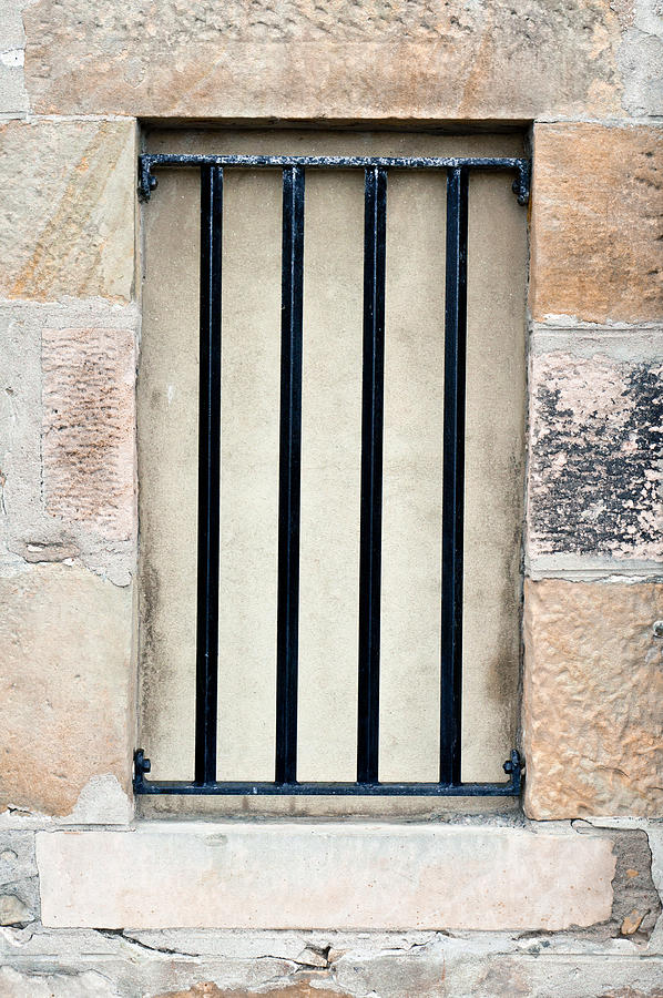 Abstract Photograph - Window bars #3 by Tom Gowanlock