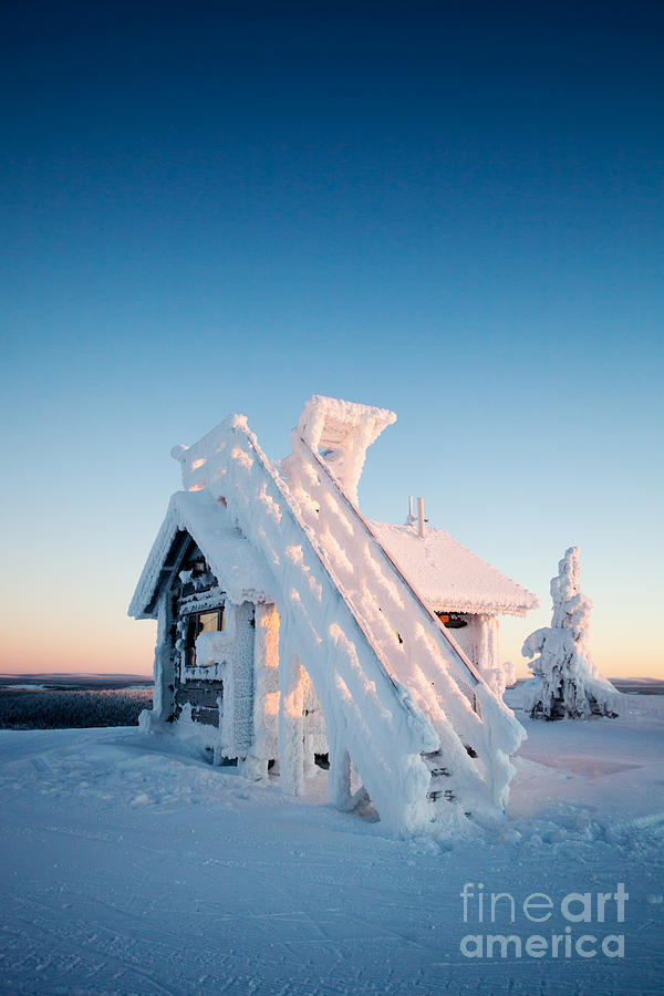 Winter in Lapland Finland #3 Photograph by Kati Finell