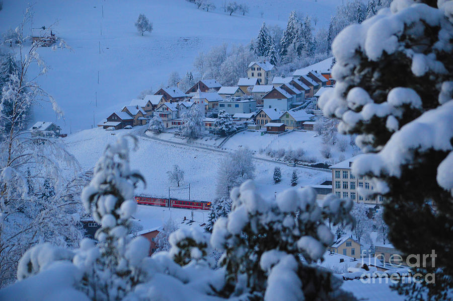 Winter in Switzerland  #3 Photograph by Susanne Van Hulst
