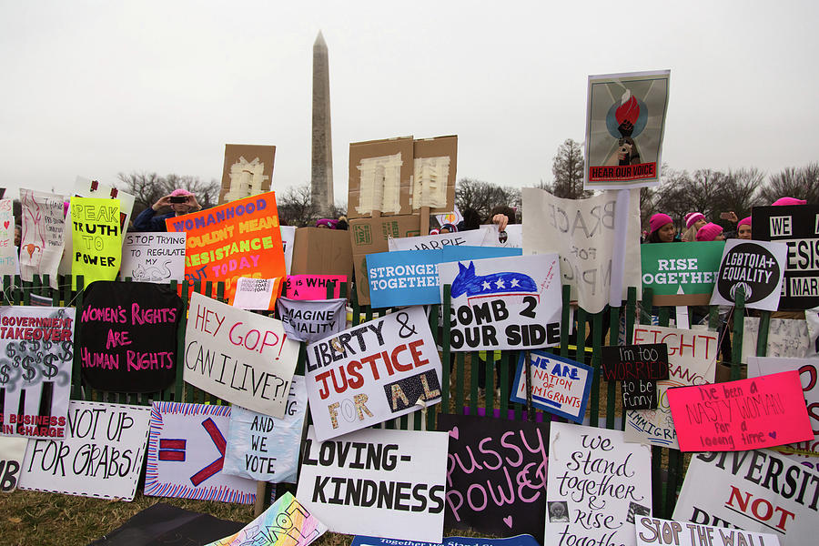 Womens March, Washington DC, 2016 #3 Photograph by Kathleen McGinley