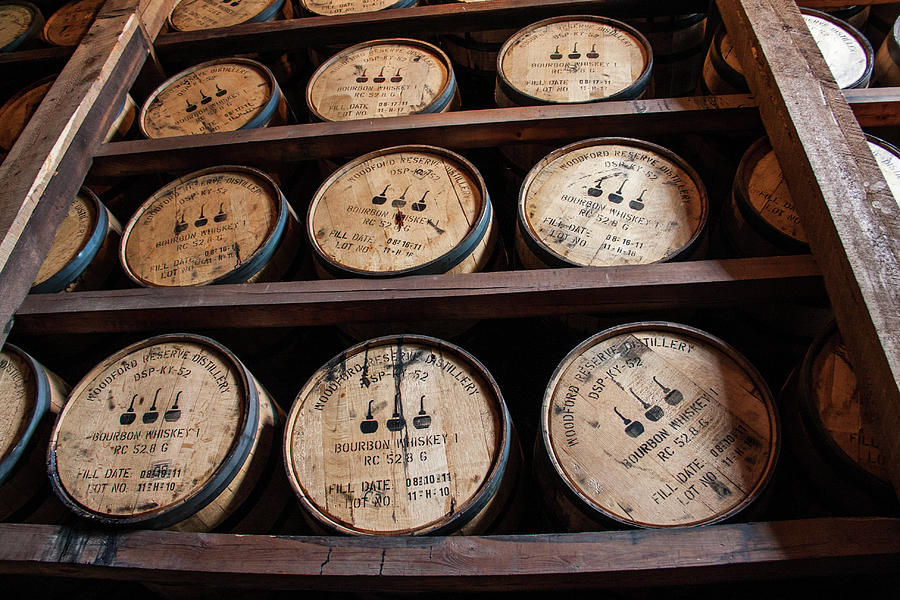 Woodford Reserve Barrels #3 Photograph by John Daly