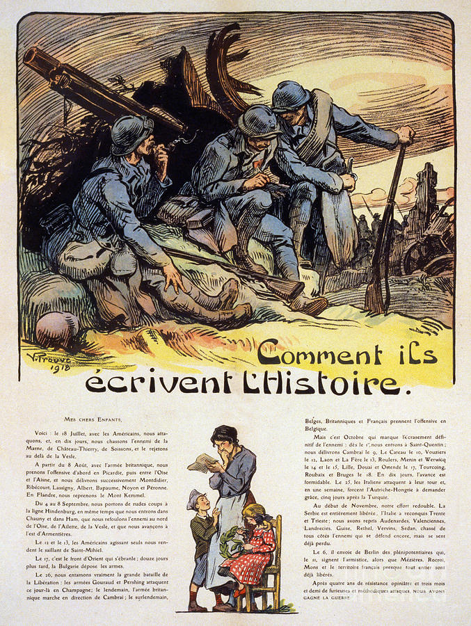 World War I: French Poster #3 Photograph by Granger