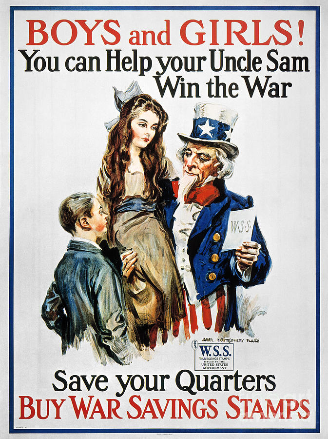 World War I: U.s. Poster #3 Photograph by Granger