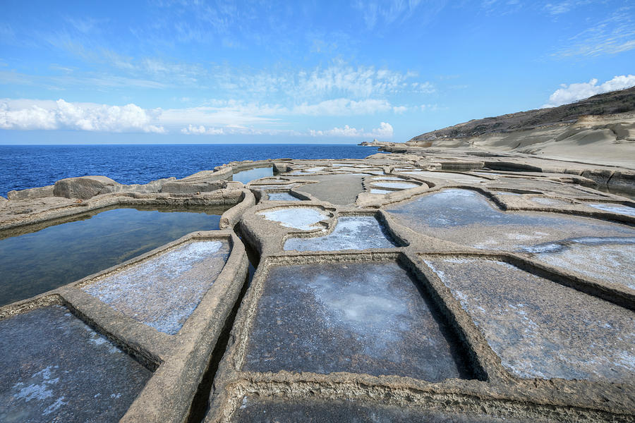 Nature Photograph - Xwejni Bay - Gozo #3 by Joana Kruse