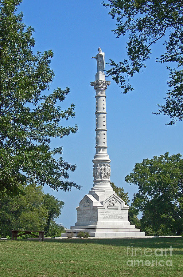 York Town Victory Monument #3 Photograph by Skip Willits
