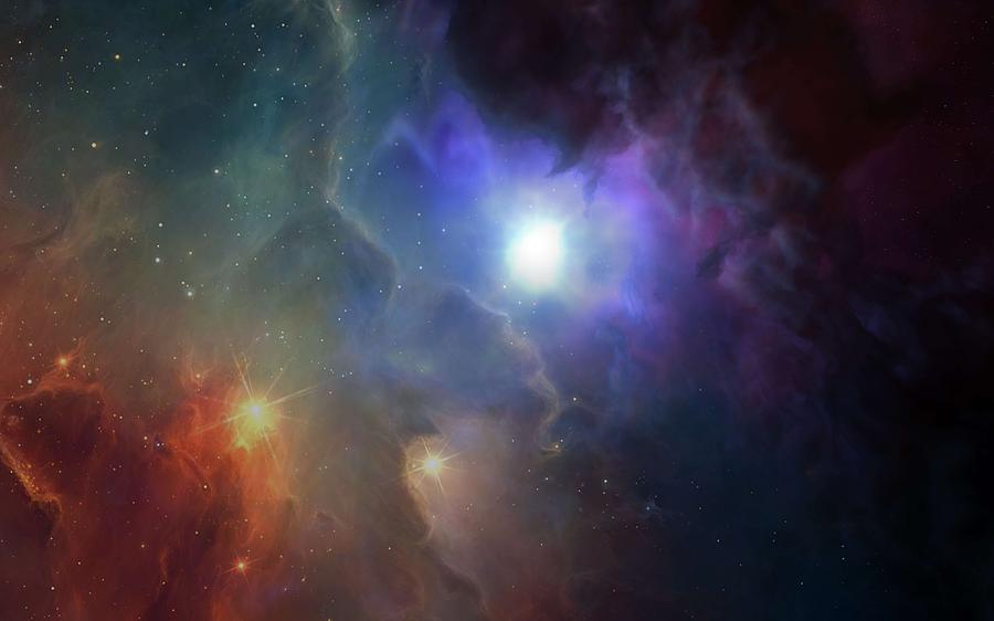 30 Deep Space Wallpaper 15a Painting By Celestial Images