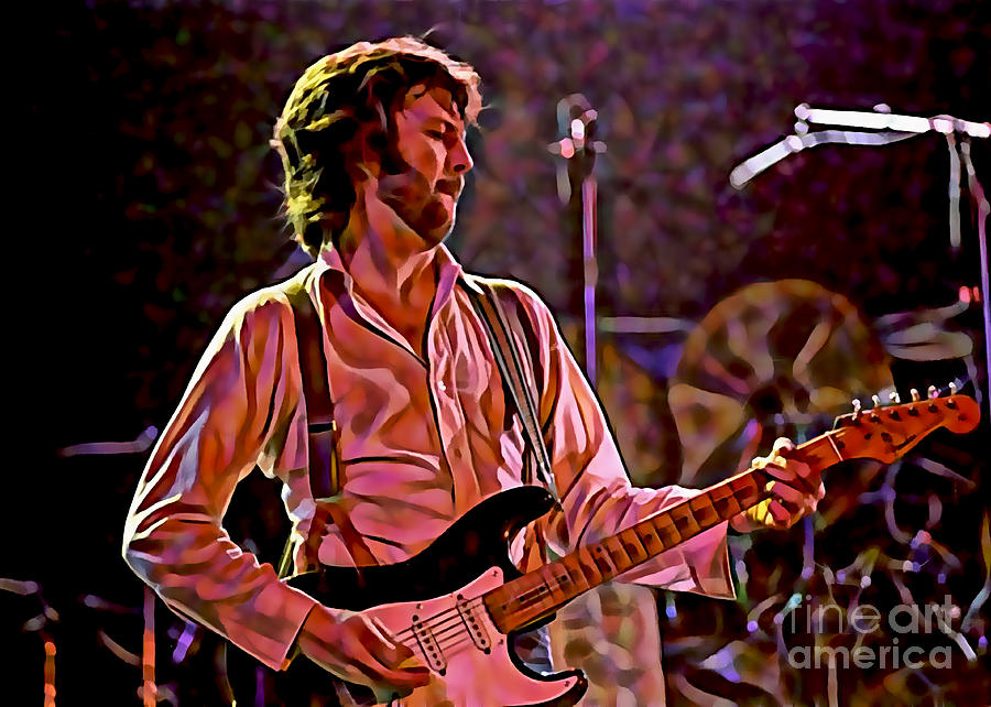 Eric Clapton Mixed Media - Eric Clapton Collection #30 by Marvin Blaine