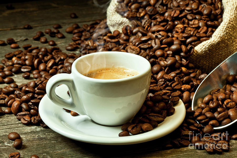 Espresso And Coffee Grain #30 Photograph by Gualtiero Boffi