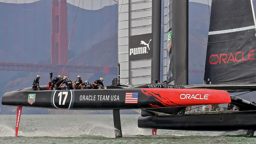 Oracle Americas Cup #33 Photograph by Steven Lapkin