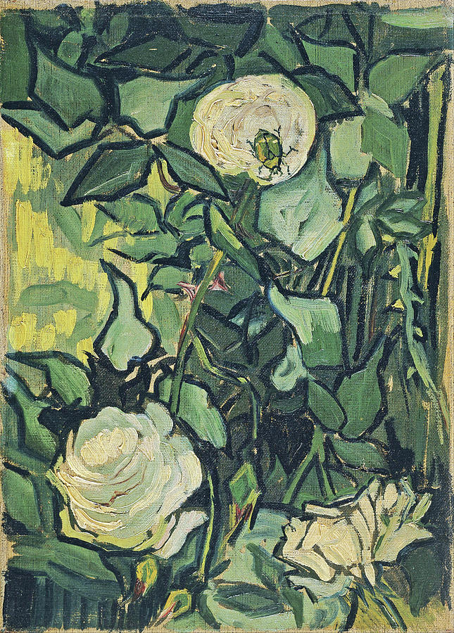 Roses #30 Painting by Vincent van Gogh