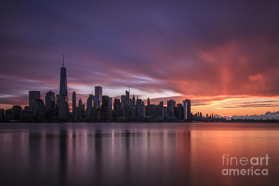 New York City Photograph - 30 Seconds Before Sunrise by Evelina Kremsdorf