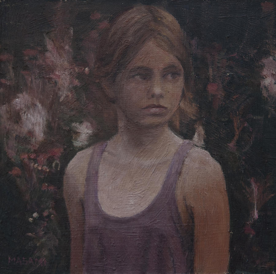 Young Girl #30 Painting by Masami Iida