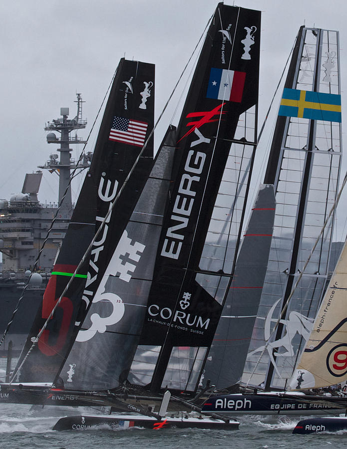 Americas Cup World Series #34 Photograph by Steven Lapkin