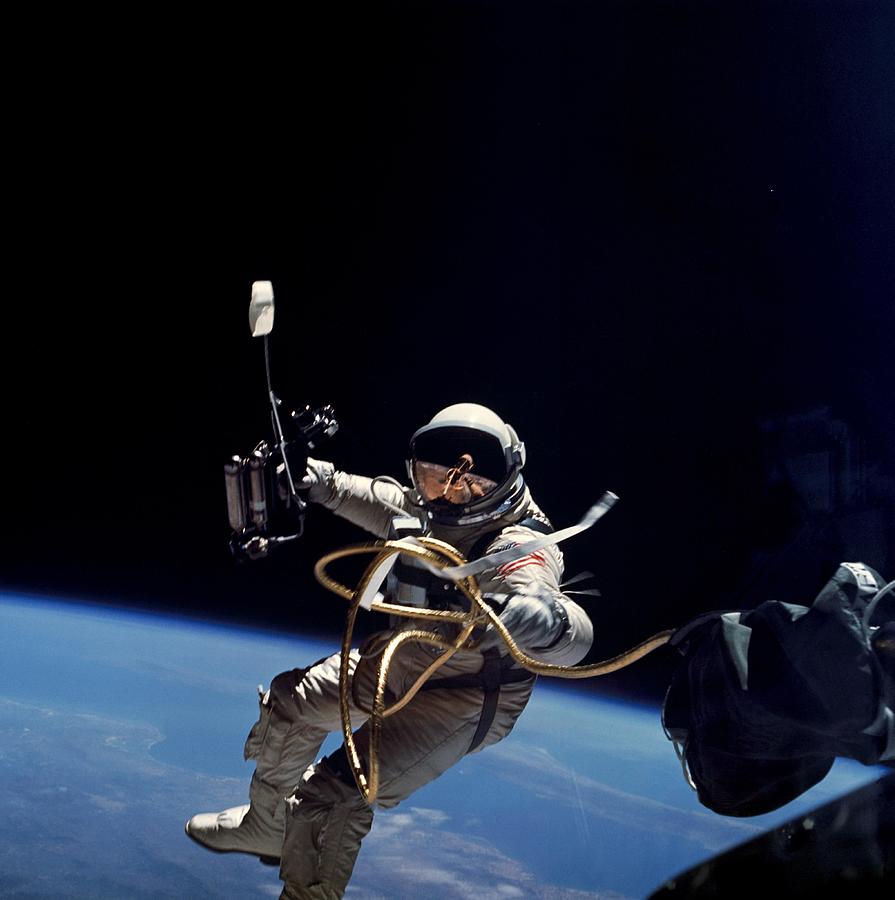 Astronaut at Work 11 Photograph by Steve Kearns