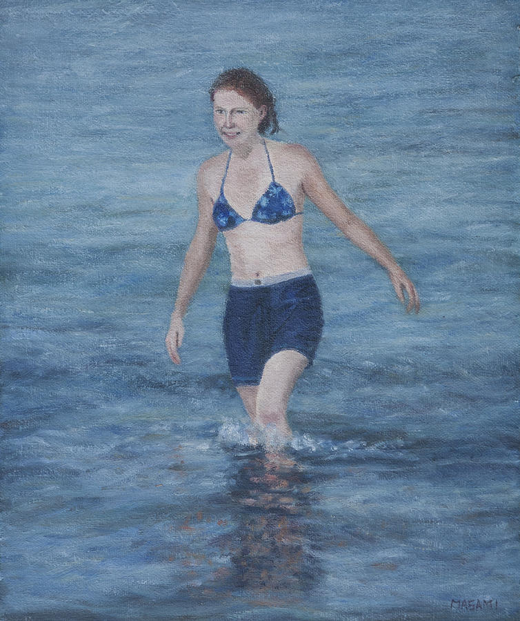 Beach Girl #31 Painting by Masami Iida