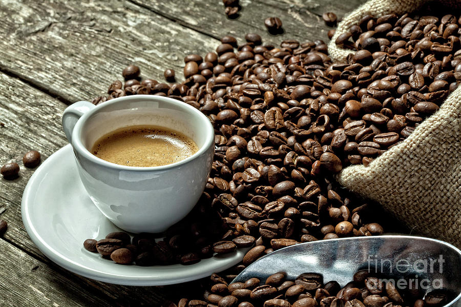 Espresso And Coffee Grain #31 Photograph by Gualtiero Boffi