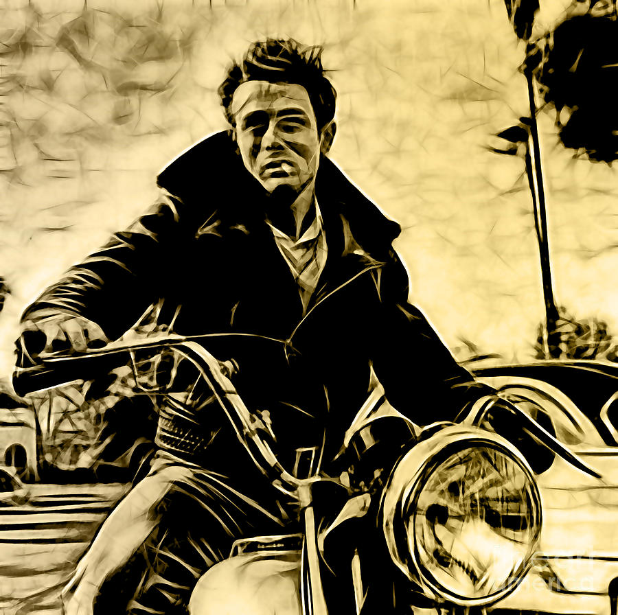 James Dean Mixed Media - James Dean Collection #31 by Marvin Blaine